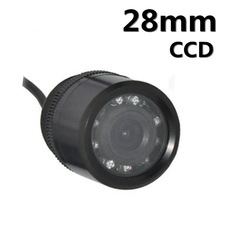 Caméra de recul universelle 28 mm HD avec vision nocturne – étanche, câble 6 m