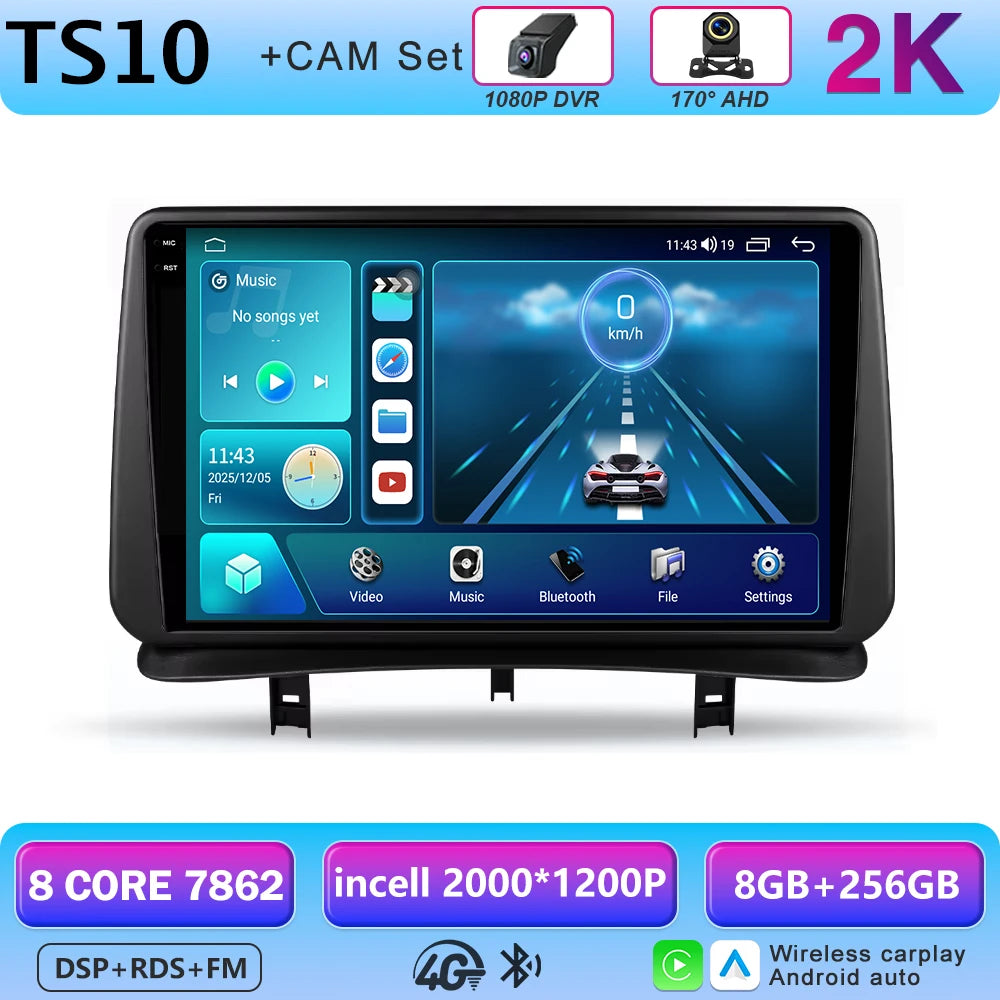 CarPlay Renault Clio 3 2005 _2014