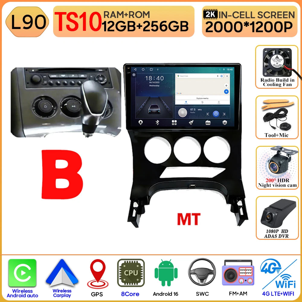 CarPlay Peugeot 3008 5008 2009-2016
