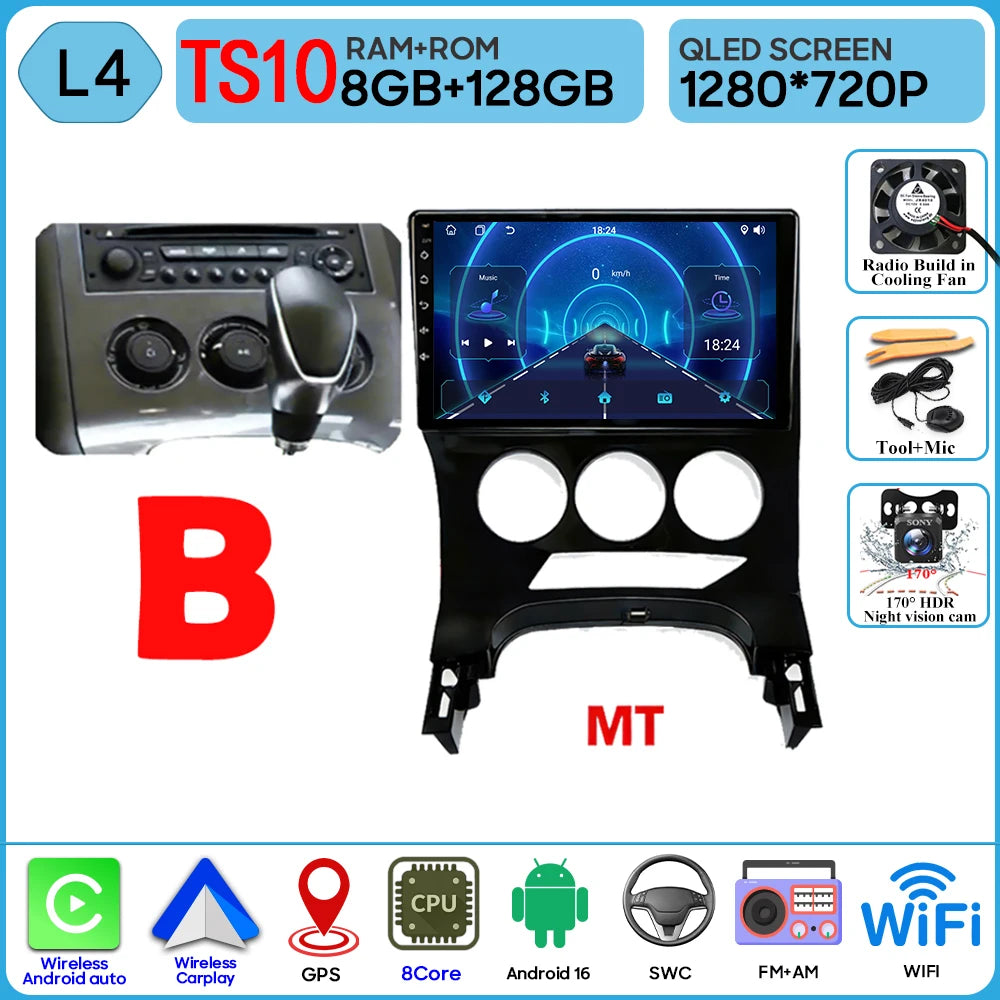 CarPlay Peugeot 3008 5008 2009-2016