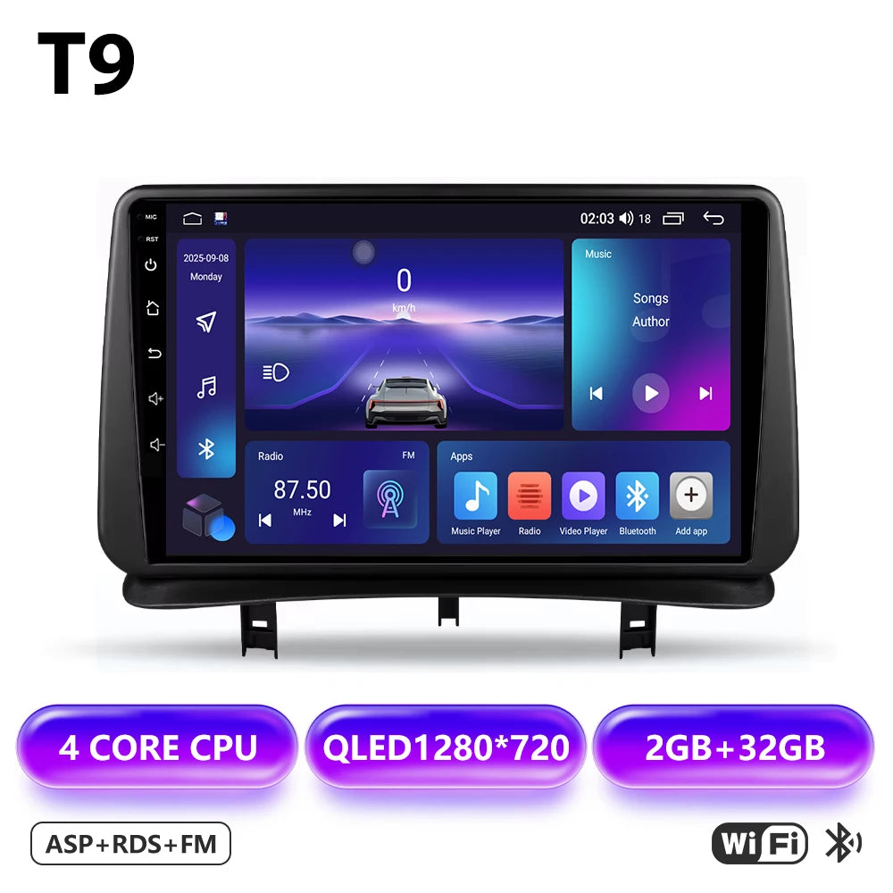CarPlay Renault Clio 3 2005 _2014