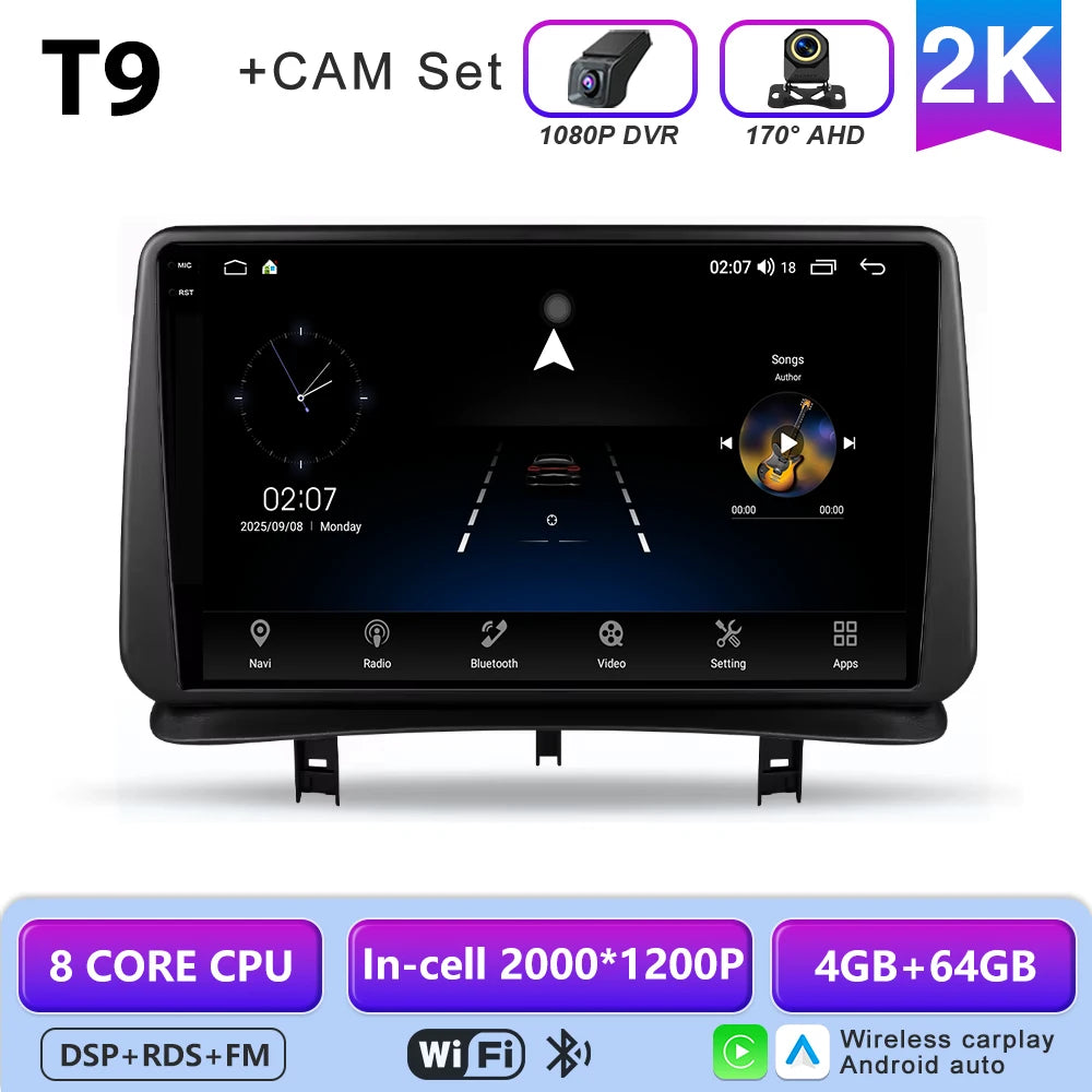 CarPlay Renault Clio 3 2005 _2014