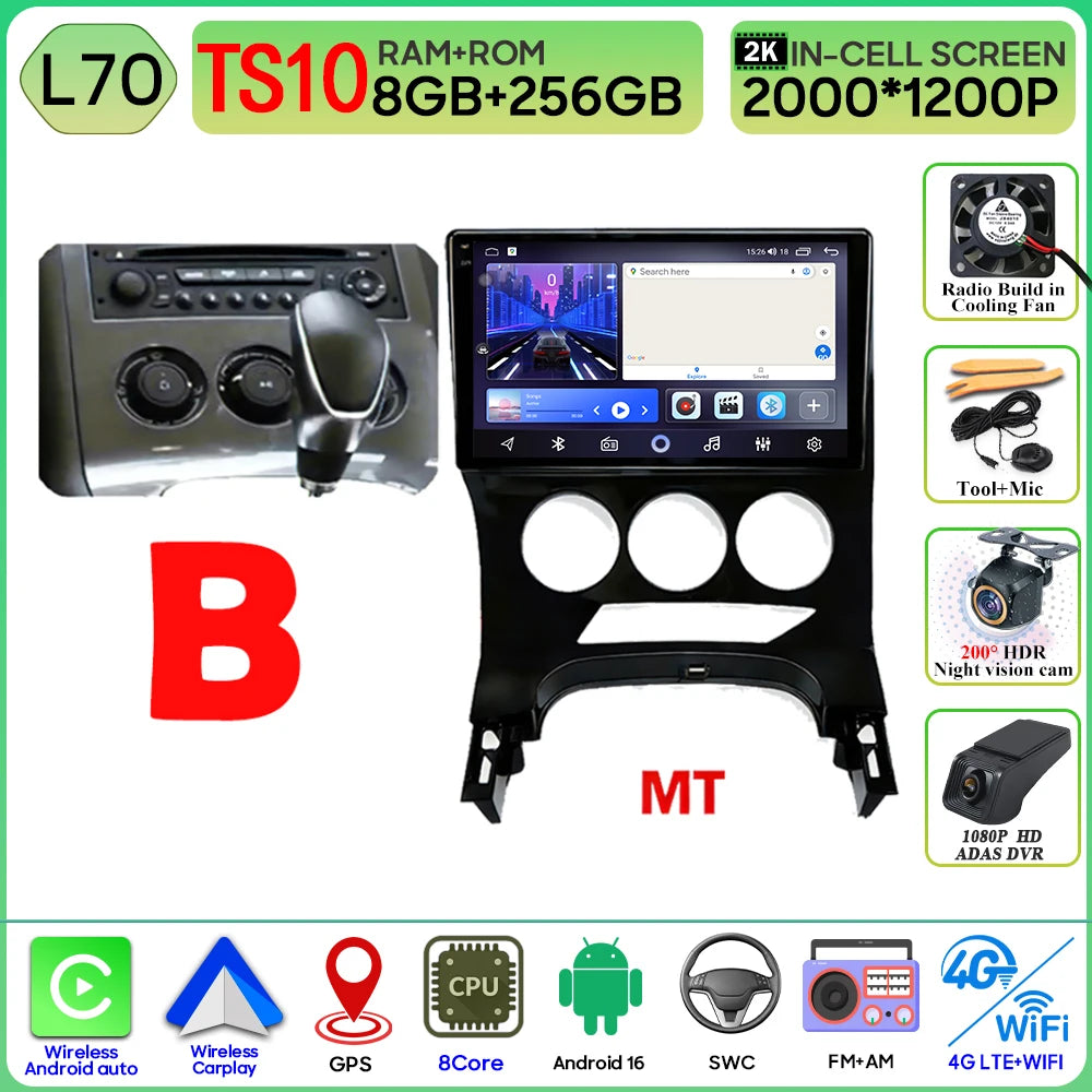 CarPlay Peugeot 3008 5008 2009-2016