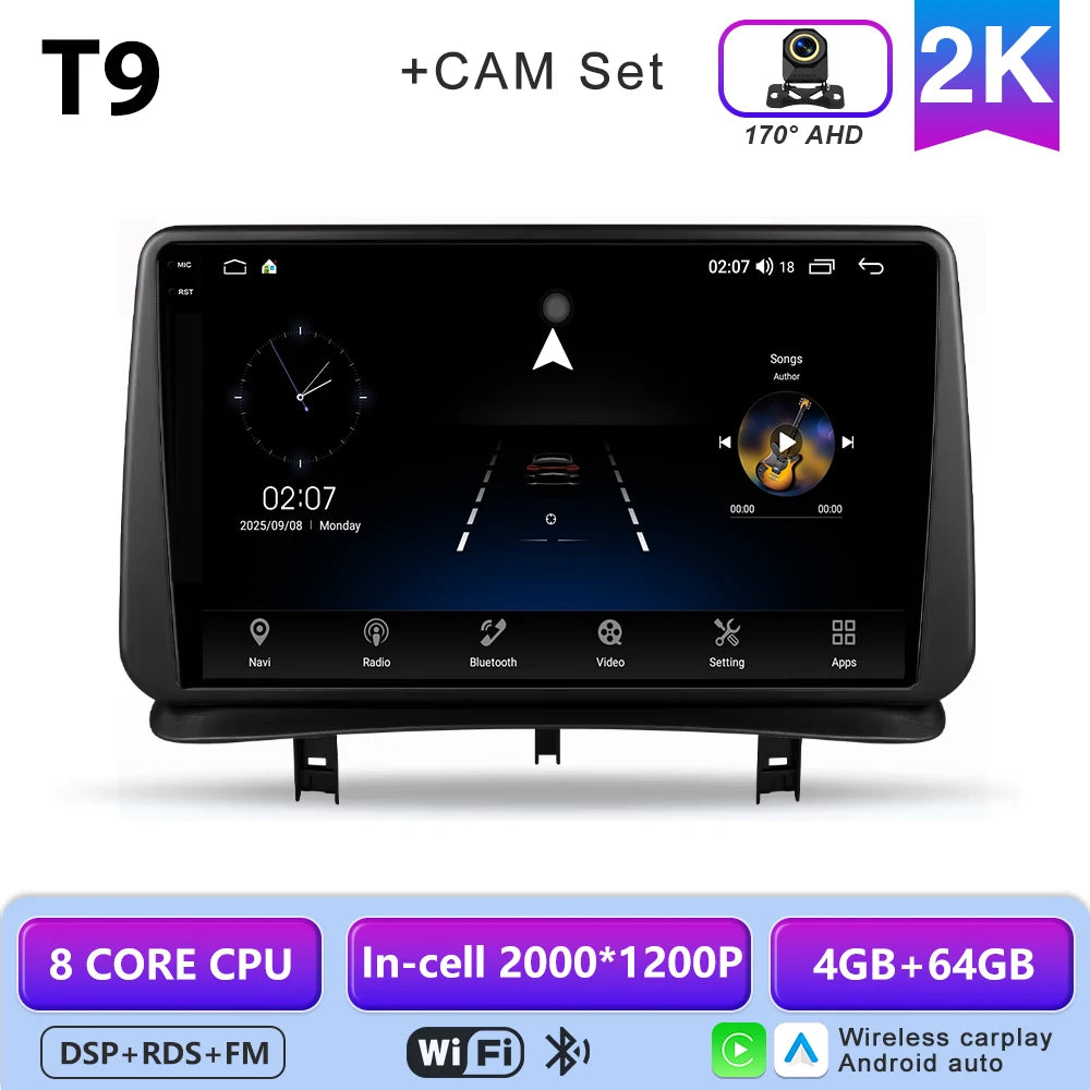 CarPlay Renault Clio 3 2005 _2014