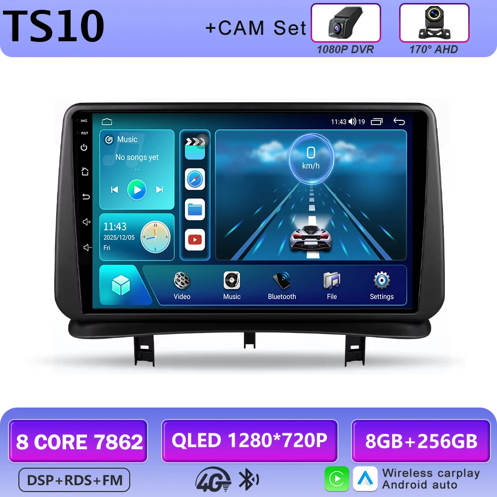 CarPlay Renault Clio 3 2005 _2014