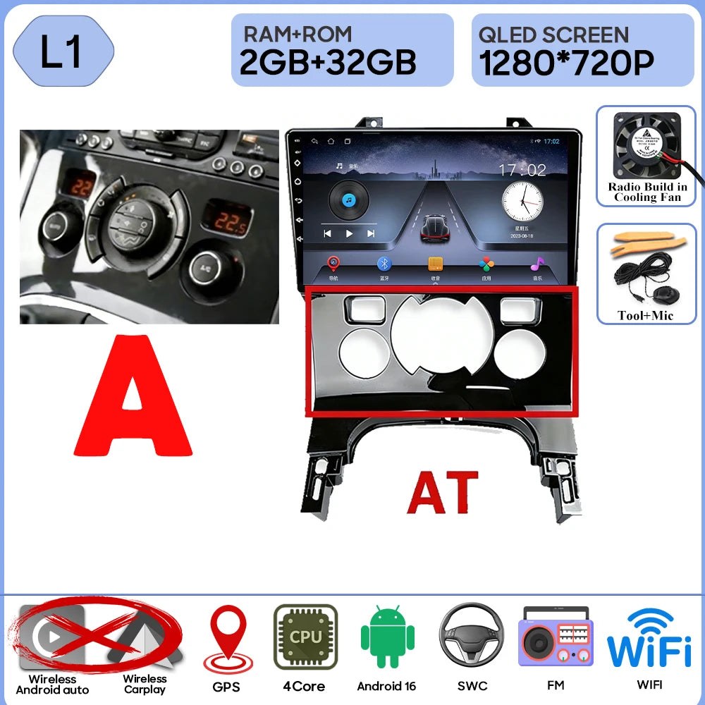 CarPlay Peugeot 3008 5008 2009-2016